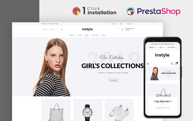 Instyle Fashion PrestaShop Theme