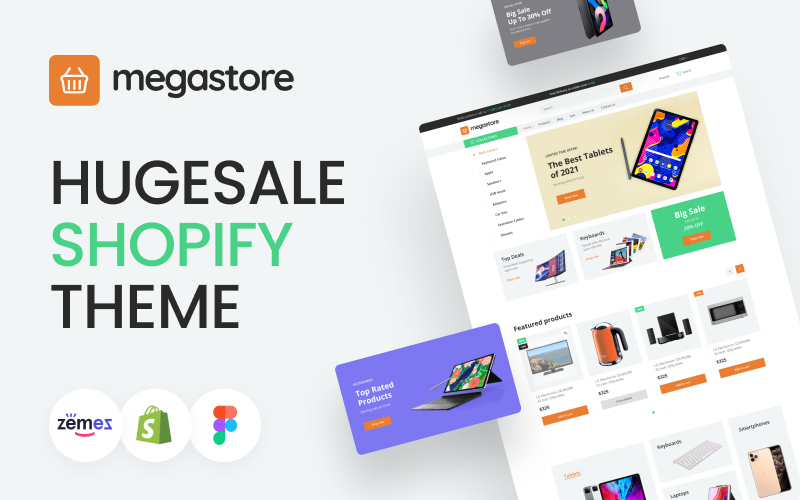 Megastore - Responsive Hugesale Shopify theme