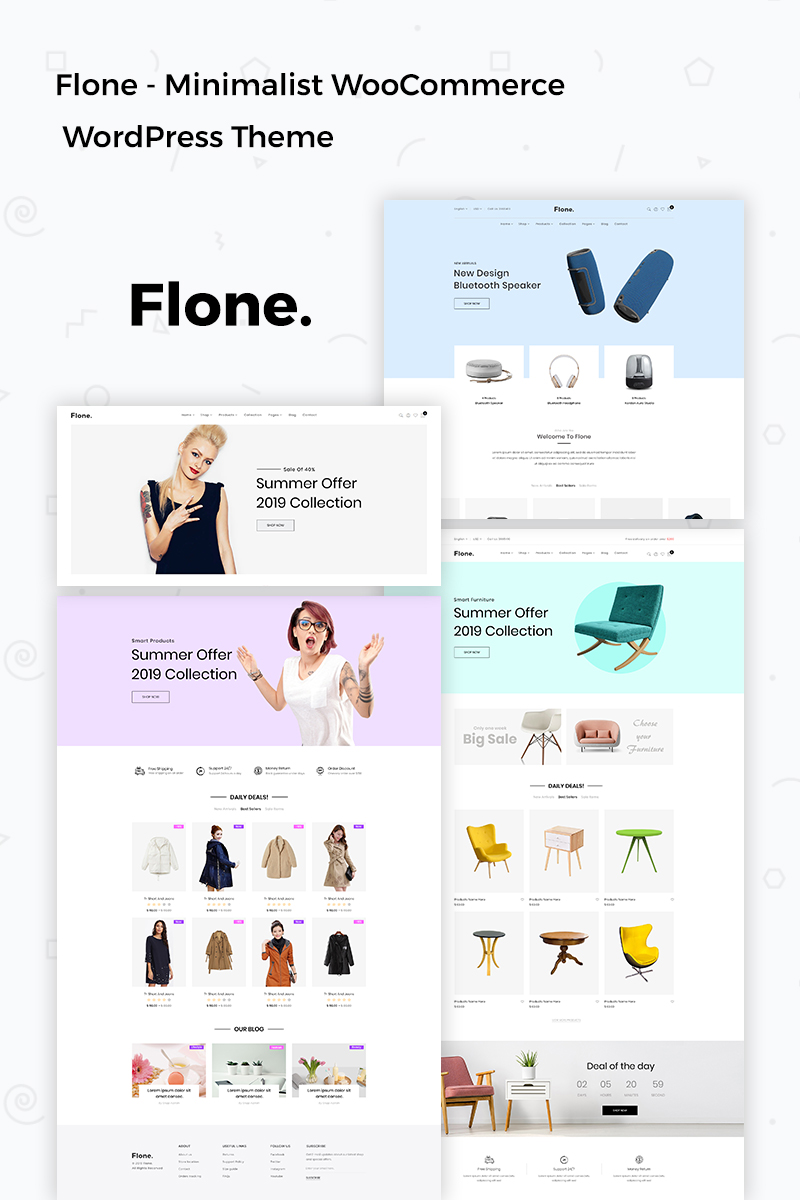 Flone – Minimalist WooCommerce Theme