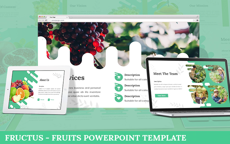 Fructus - Fruits Powerpoint Template