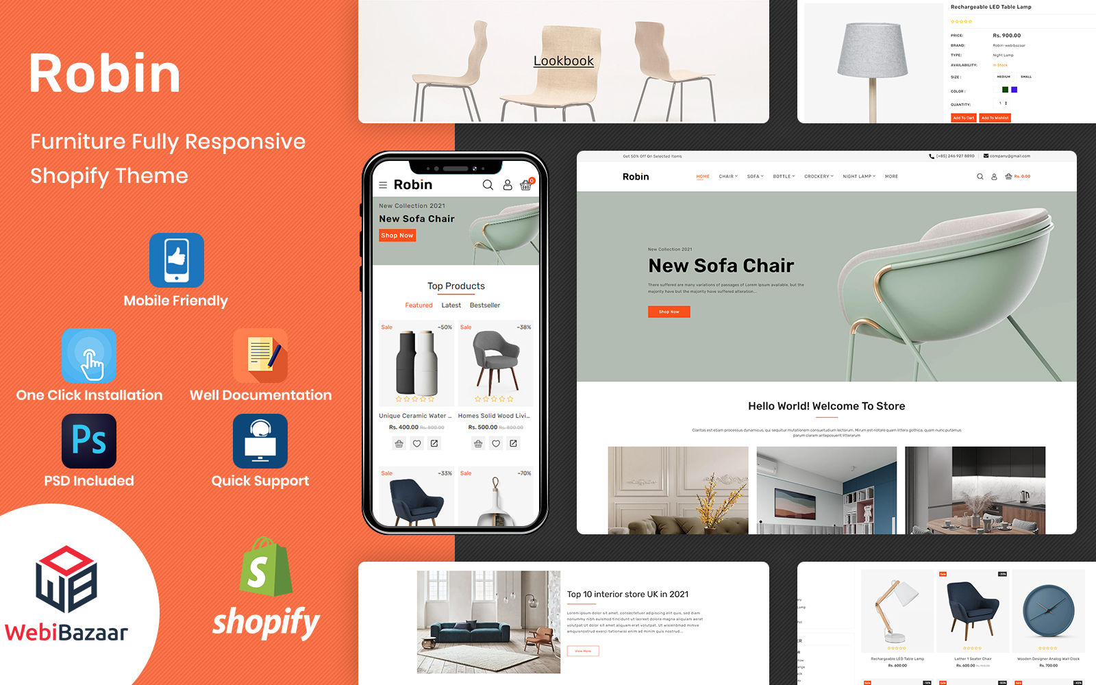 Thèmes Shopify