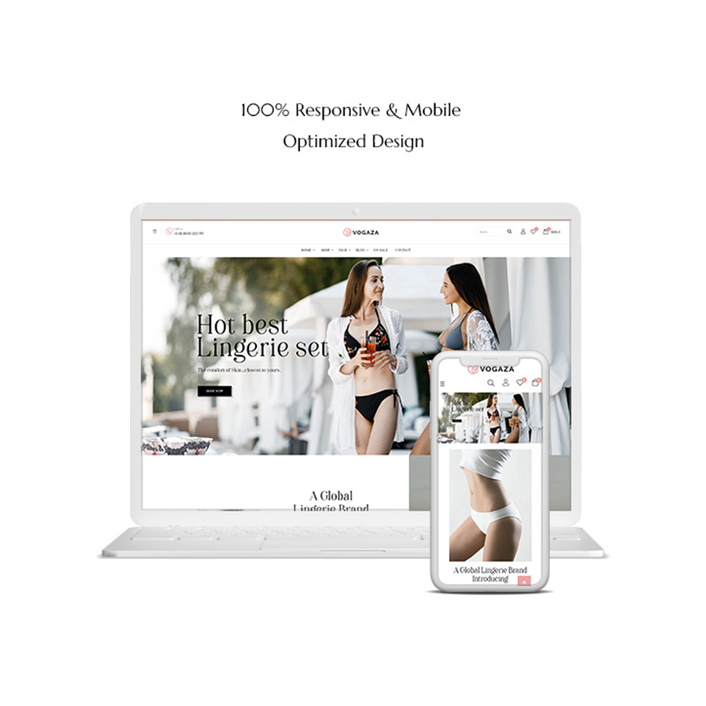 TMVogaza - Swimwear & Lingerie Fashion Prestashop Theme