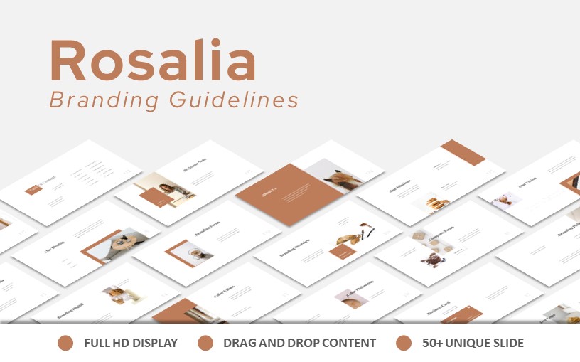 Rosalia Branding Guidelines Powerpoint