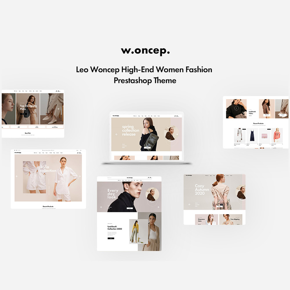 TMWoncep High-End Women Fashion Prestashop Theme