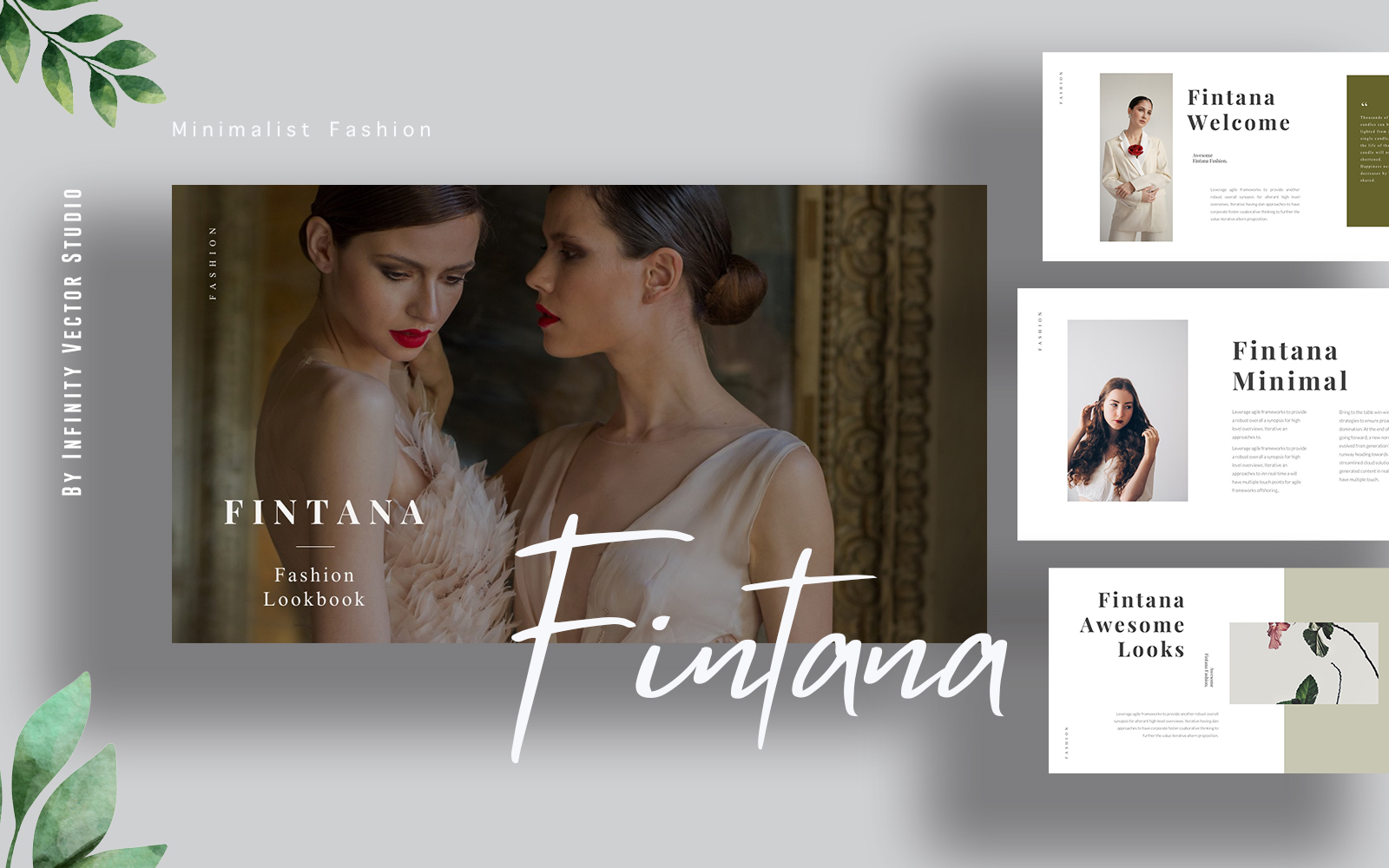 Fintana Fashion Powerpoint template