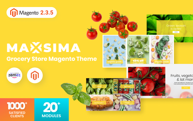 Maxsima - Grocery Store Magento2 Theme