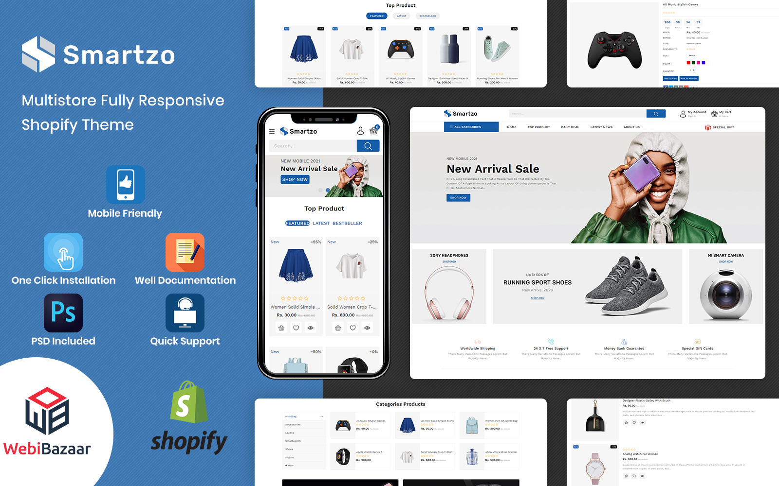 Smartzo - Premium Shopify Template
