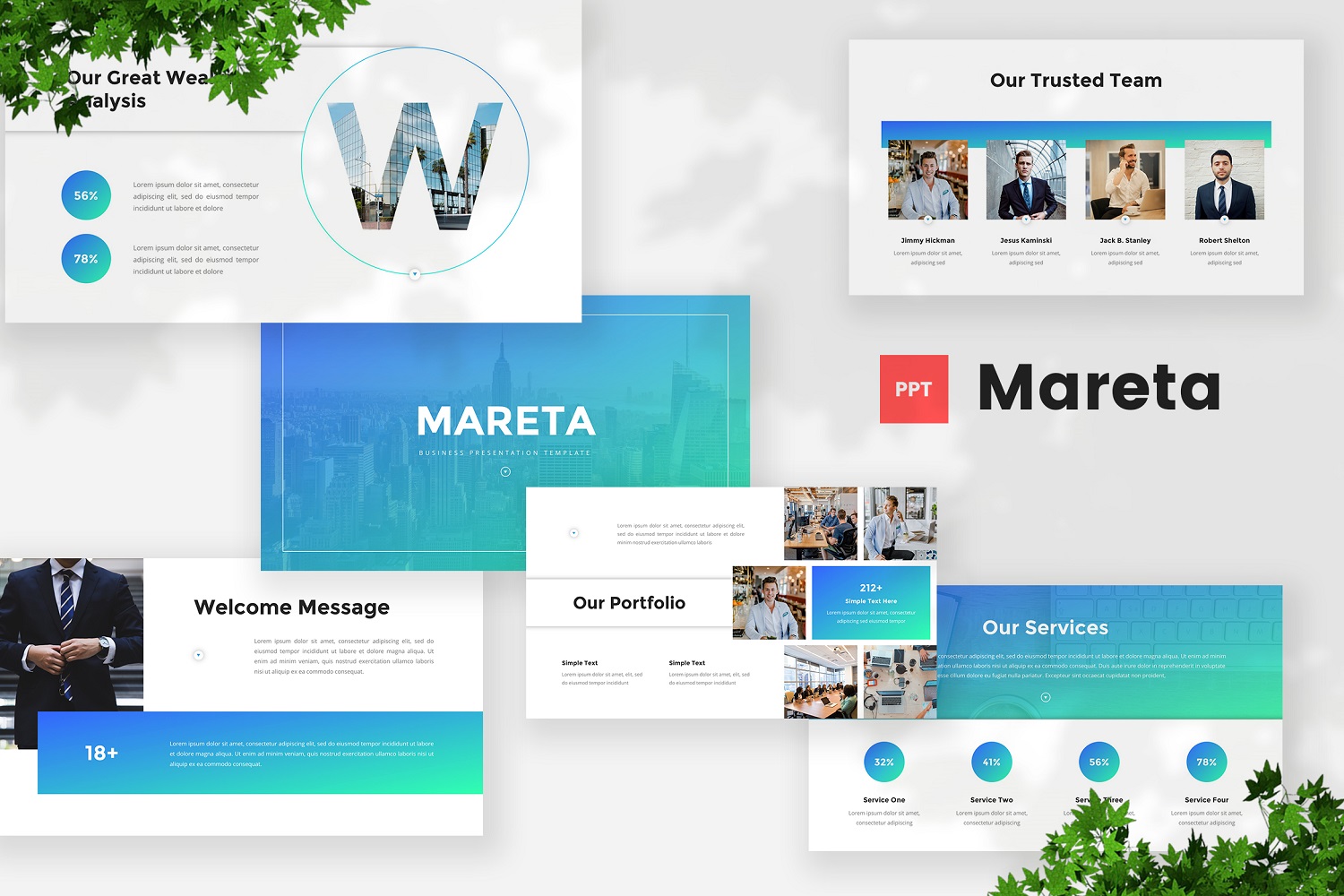 Mareta - Business Powerpoint Template