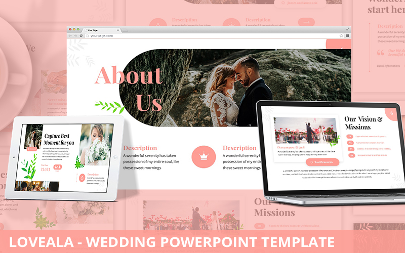 Loveala - Wedding Powerpoint Template