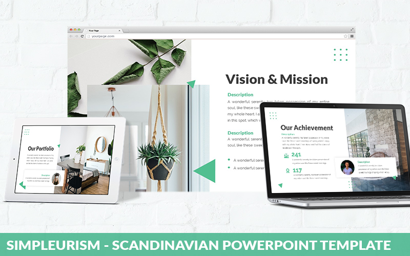 Simpleurism - Scandinavian Powerpoint Template