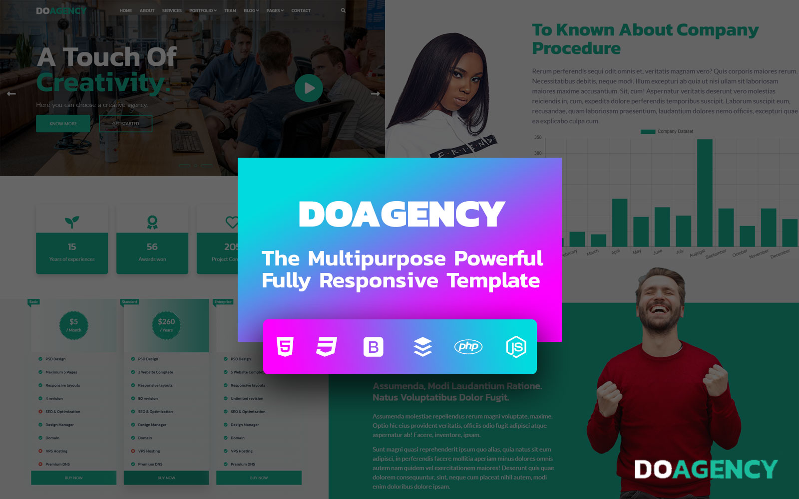 DoAgency - Business, Agency, Corporate, Finance, and Multipurpose Clean Responsive Website template