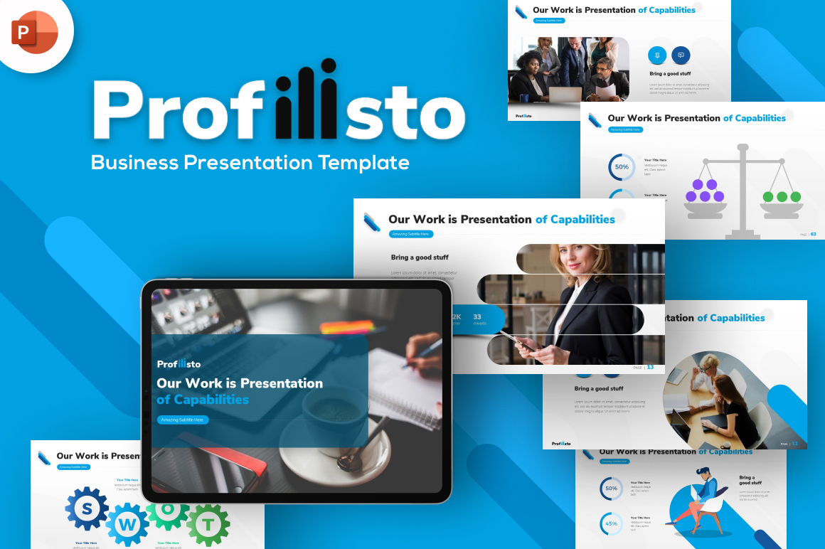 Profilisto Business Creative Powerpoint Template