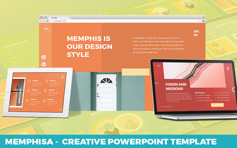 Memphisa - Creative Powerpoint Template