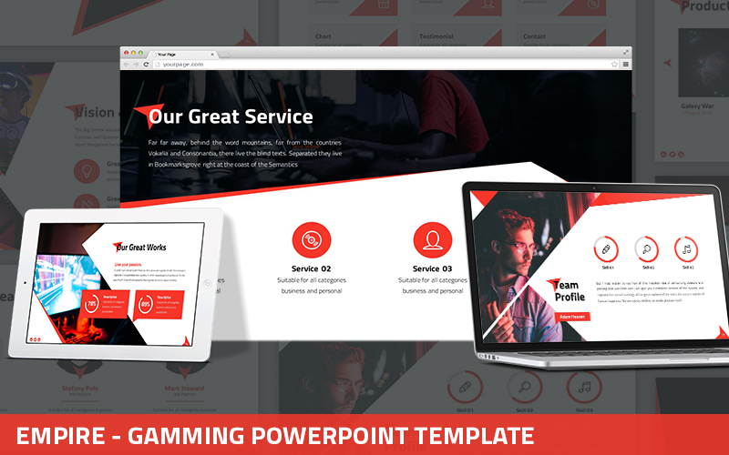 Empire - Gaming Powerpoint Template