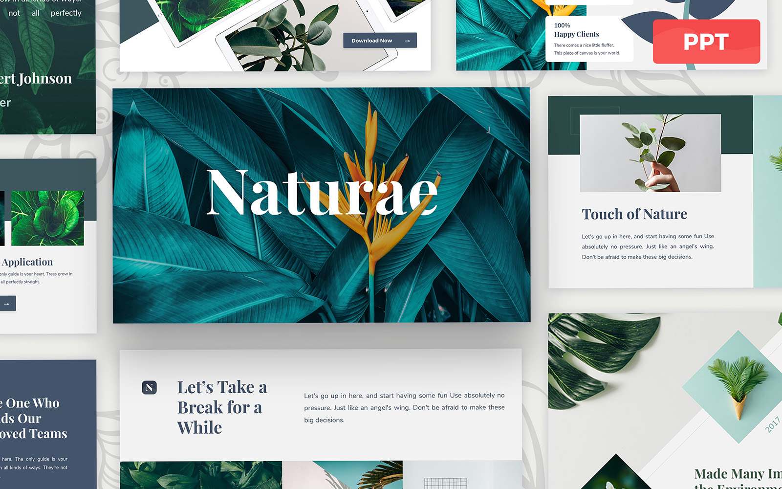 Naturae - Powerpoint Presentation Template