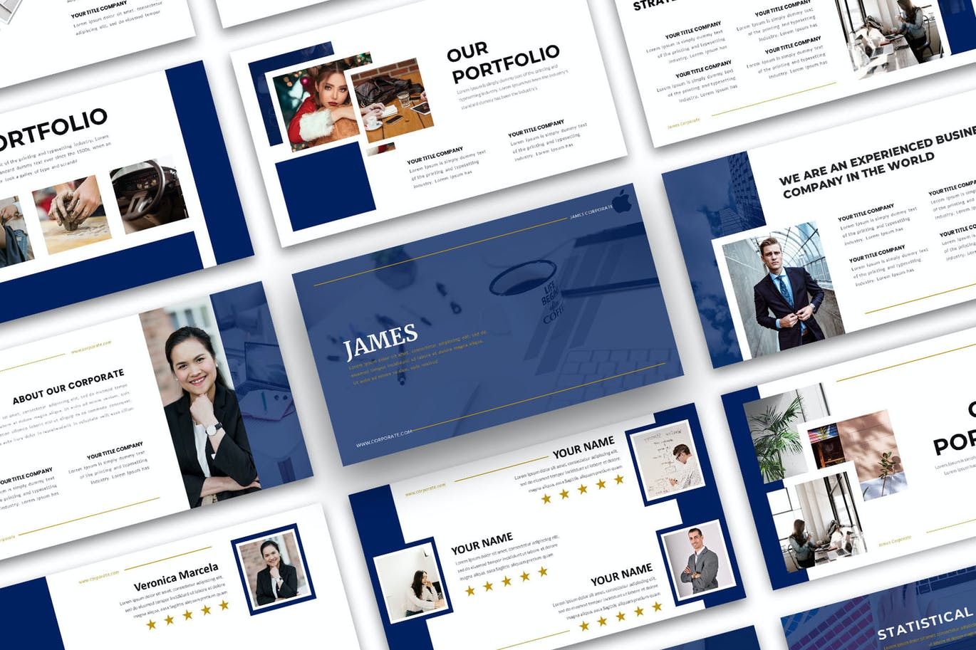 JamesPRO Powerpoint Template