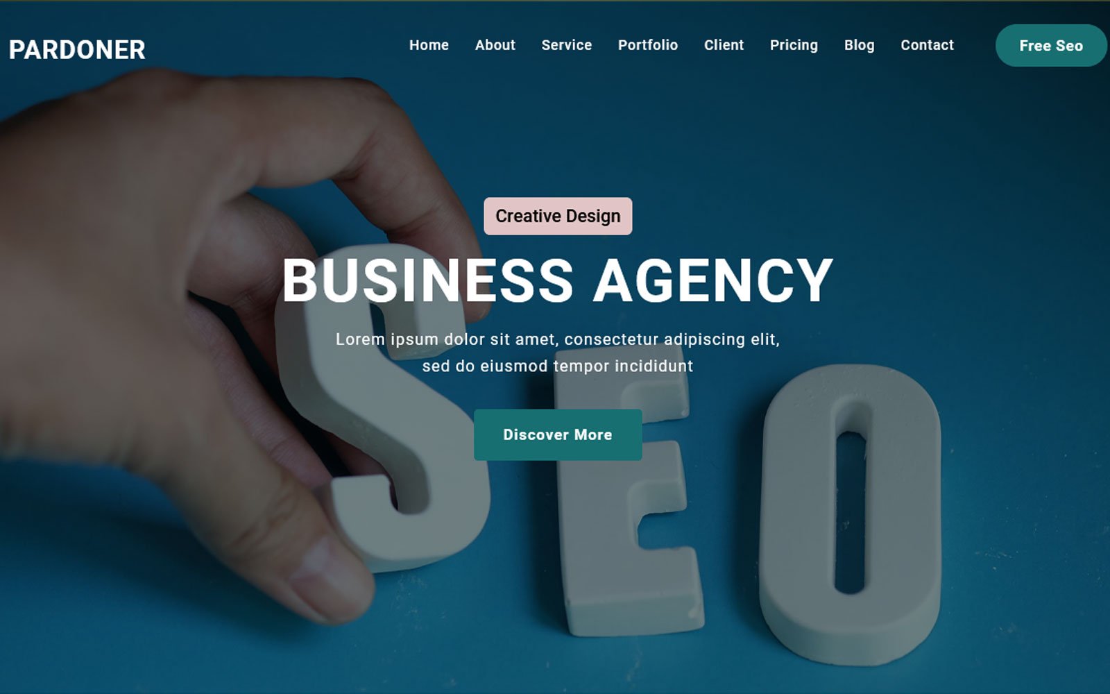 Pardoner -  Seo Digital Agency Landing Page Theme