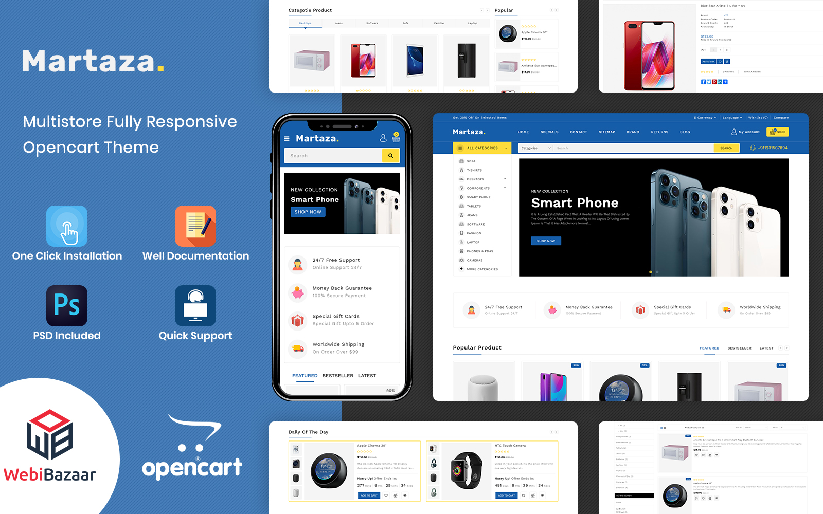 OpenCart шаблоны