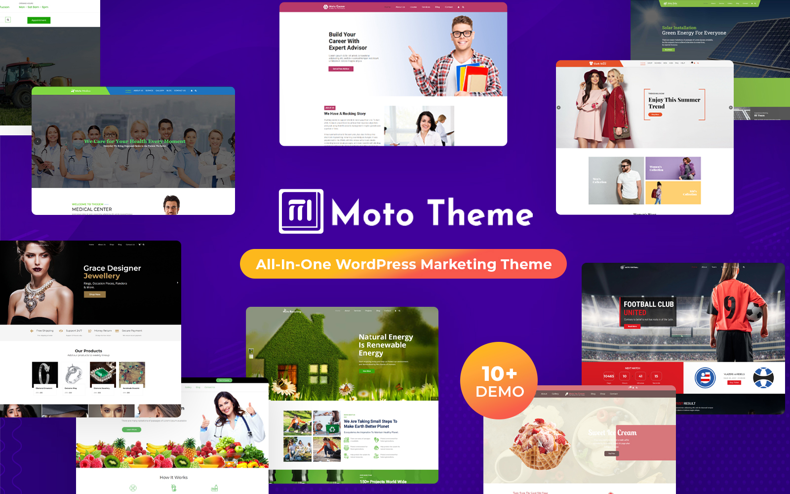 Moto Theme - Multipurpose Business WordPress Theme
