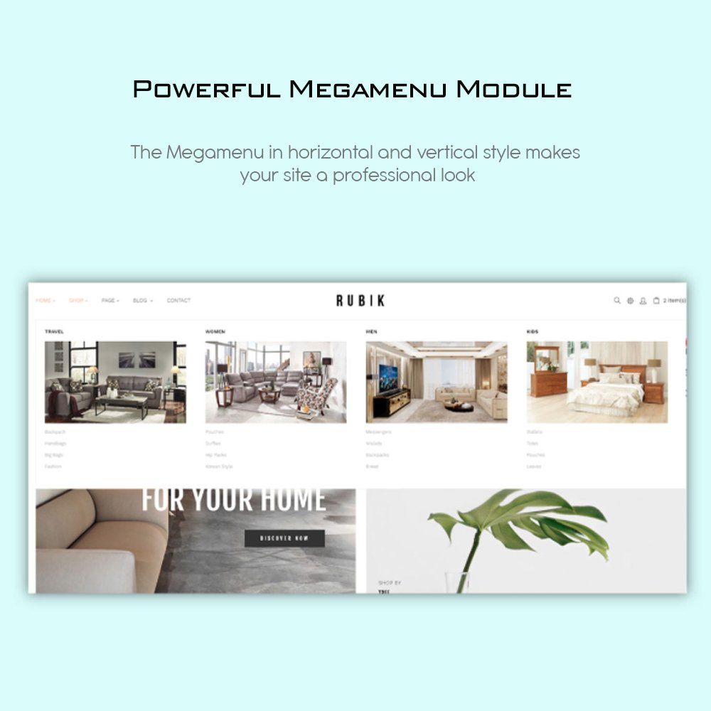 TM Rubik - Furniture Prestashop Theme