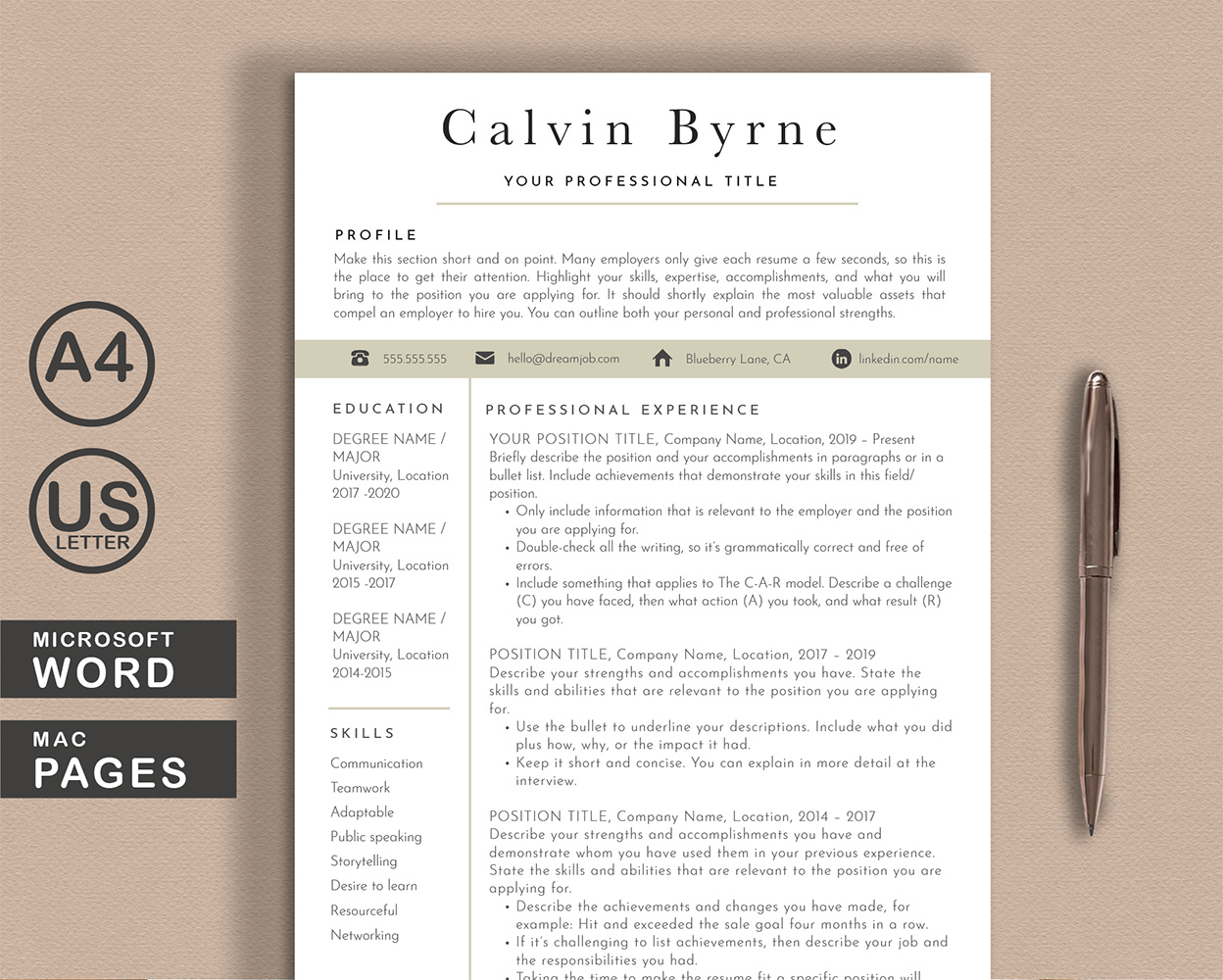 Resume Templates