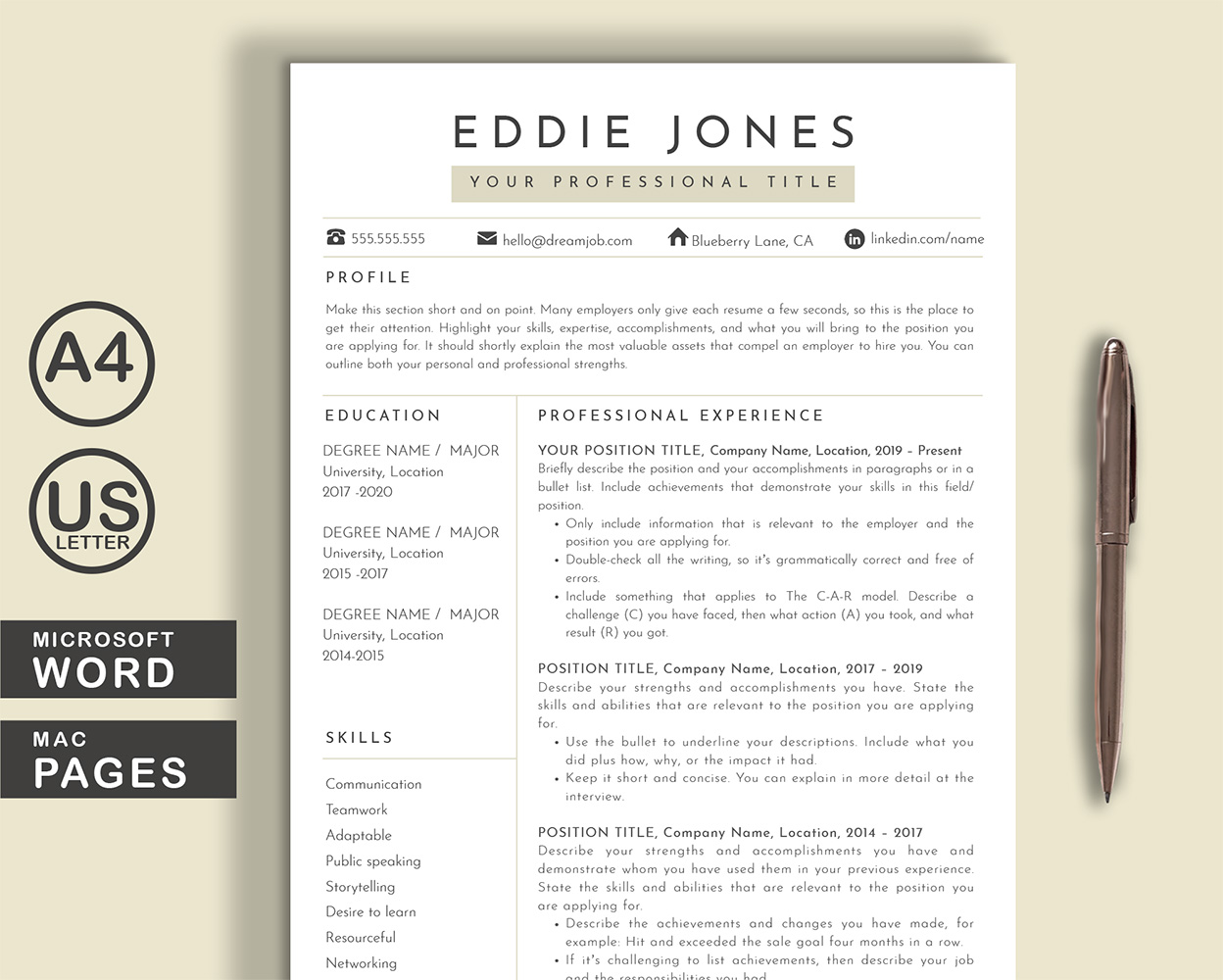 Resume Templates