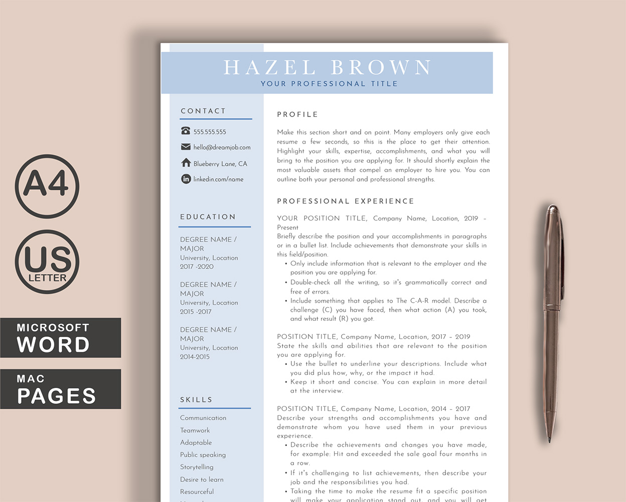 Resume Templates