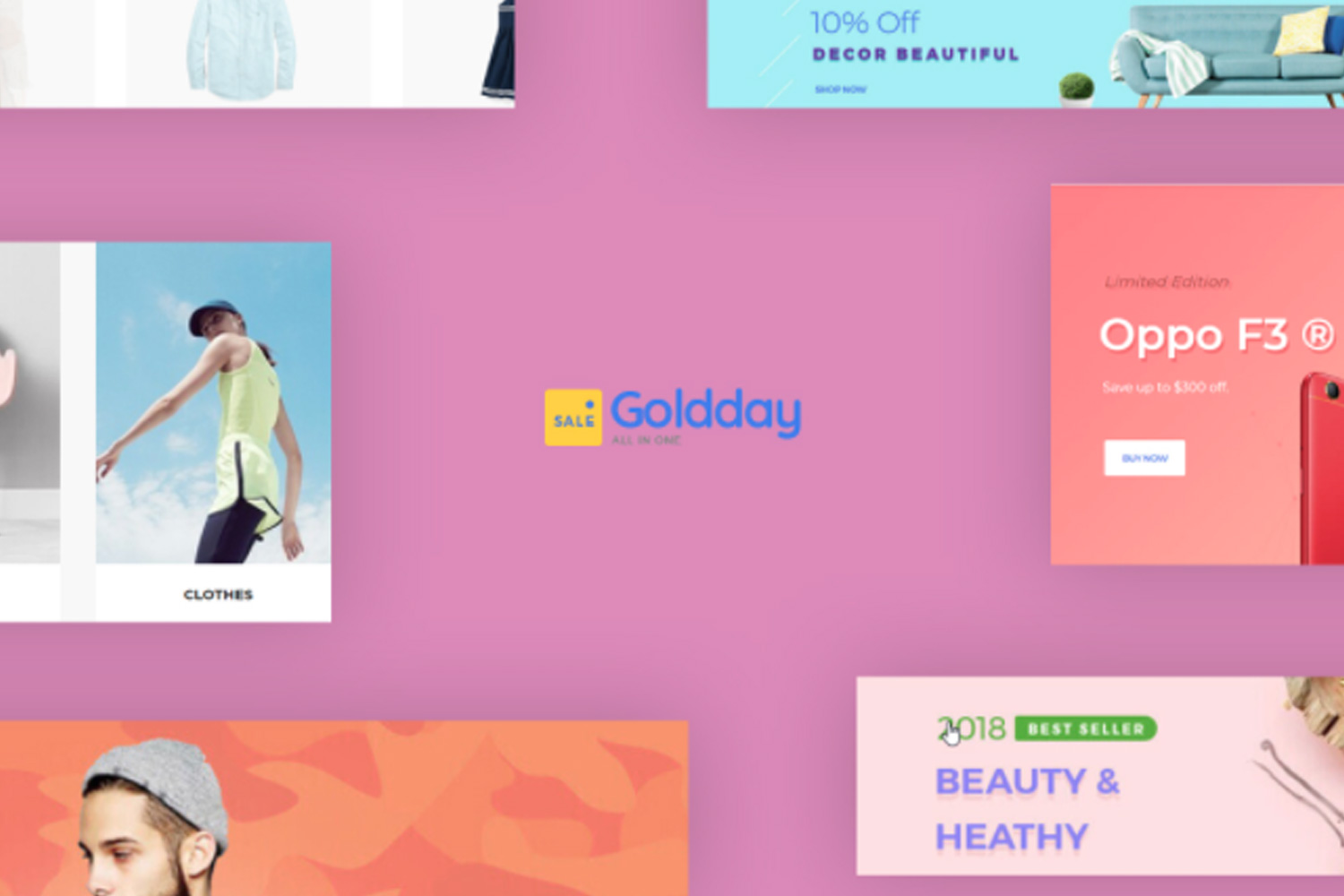 TM Goldday - Multistore for Hitech, Digital, Electronics PrestaShop Theme