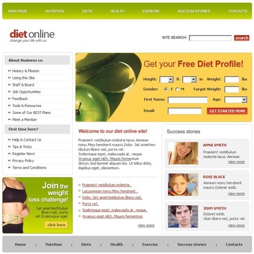 Контакт здоровье сайт. Health-Diet.ru. Success Page. Dietary History.
