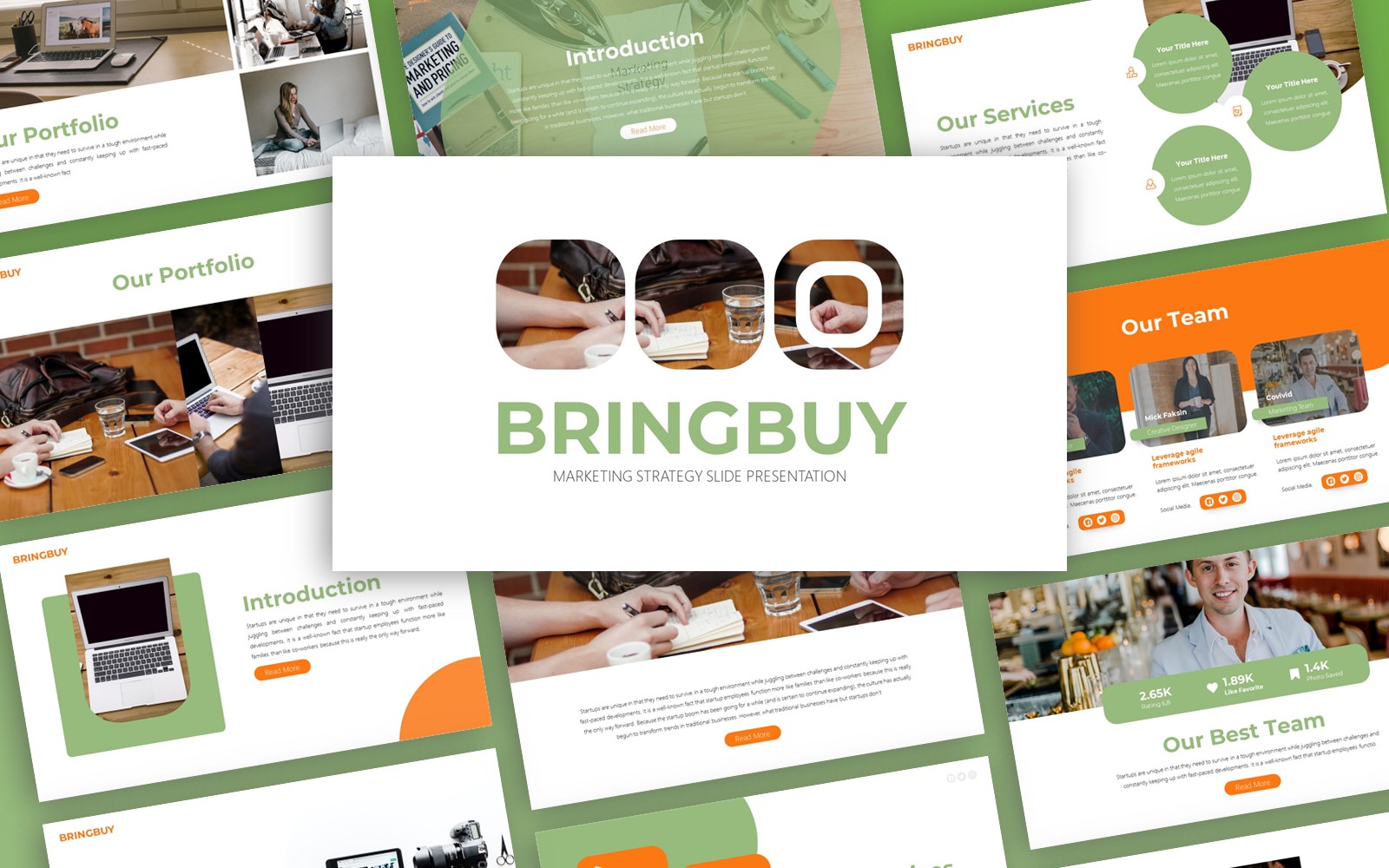 Bringbuy - Marketing Multipurpose PowerPoint Template