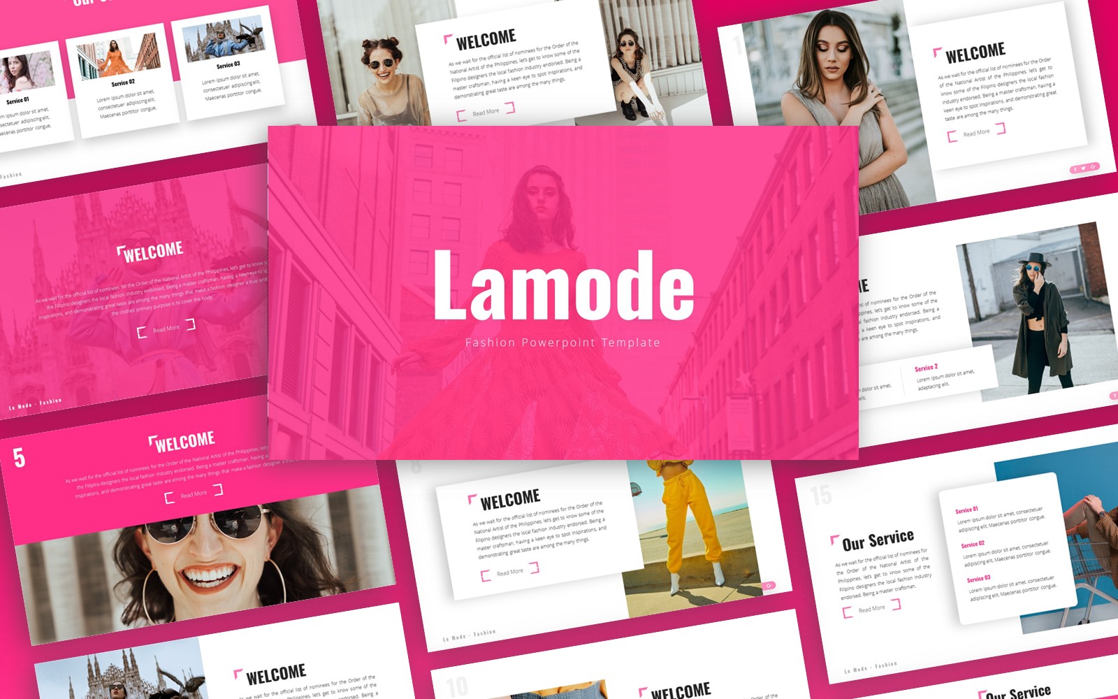 Lamode - Fashion Multipurpose PowerPoint Template