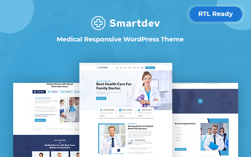 Smartdev - Medical Responsive WordPress Theme