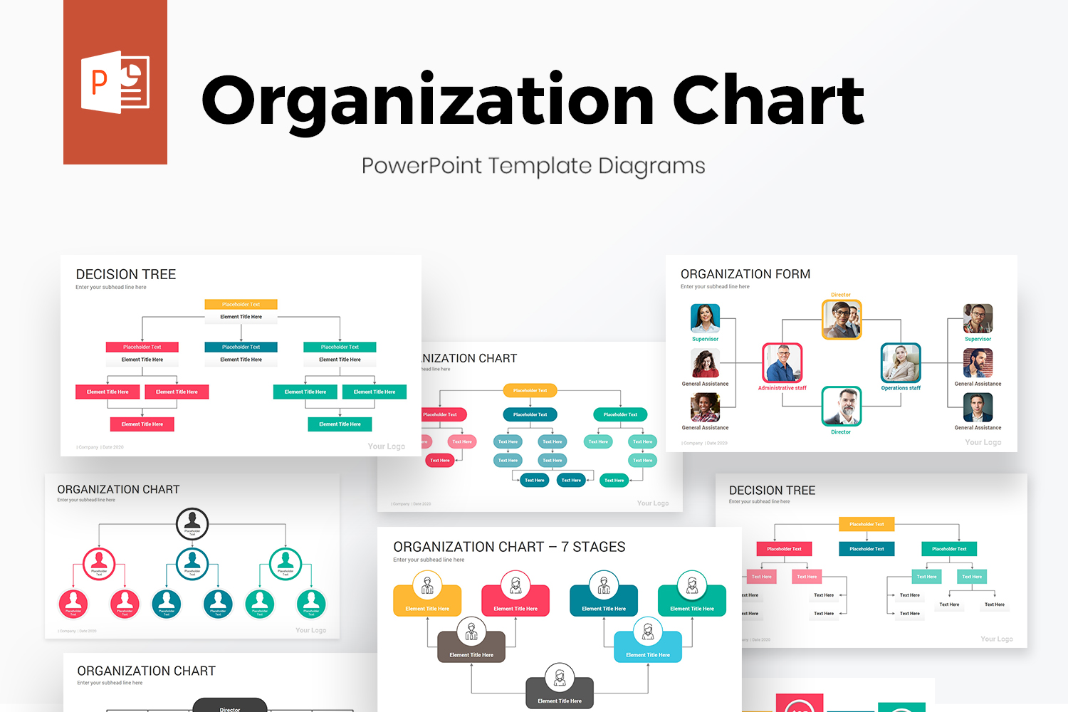 org chart template powerpoint