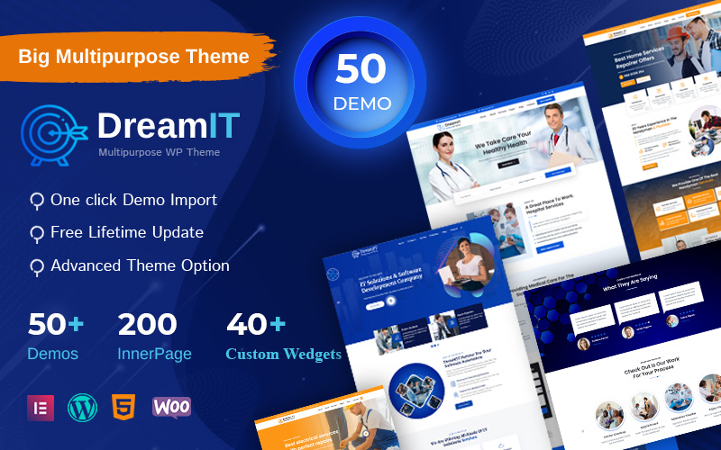 DreamIT -  Multi-Purpose  WordPress Theme