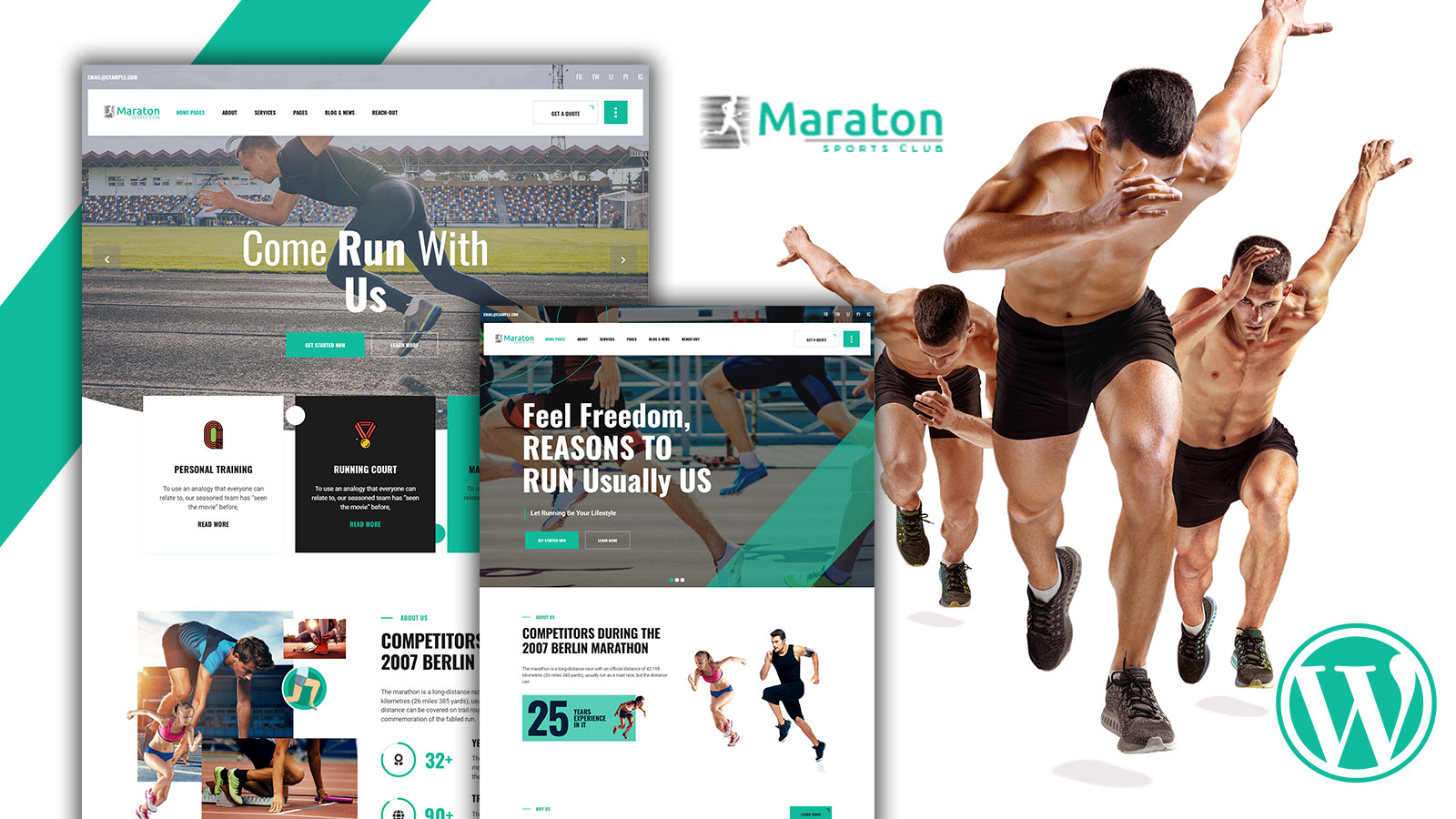 Maraton - Marathon WordPress Theme