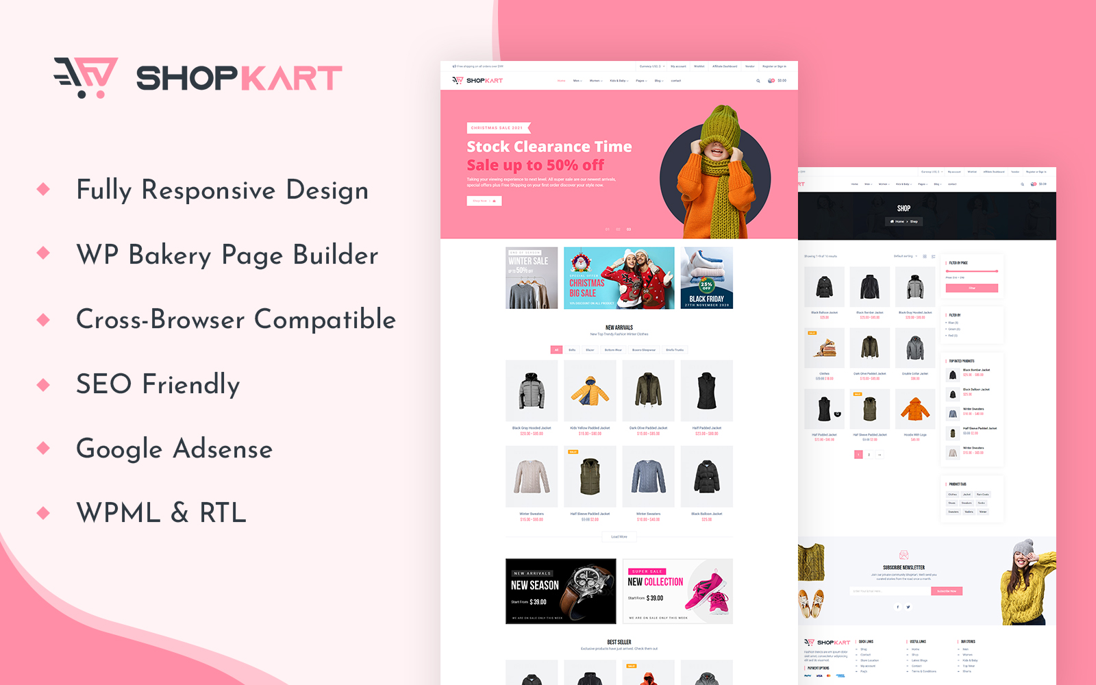 ShopKart - Online Shop WooCommerce WordPress Theme