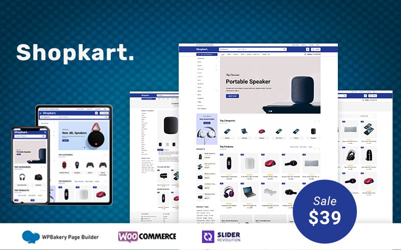 Shopkart-Multipurpose Electronic Store WooCommerce Theme