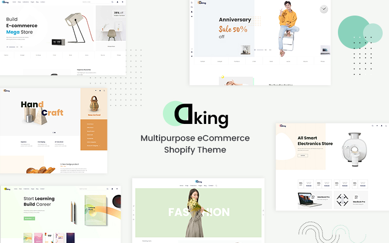 Dking- Multipurpose eCommerce Shopify Theme