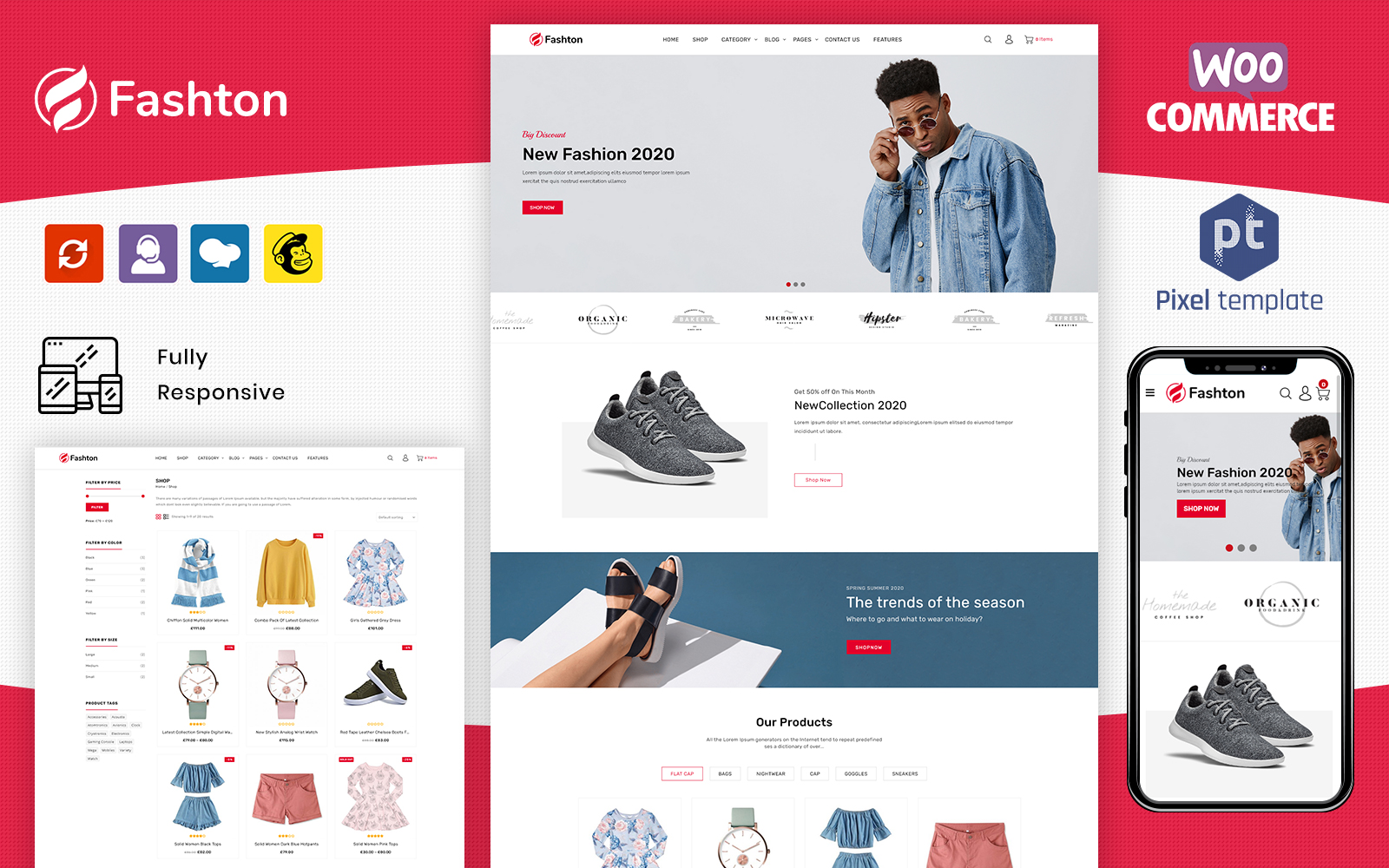 Fashton - Modern Fashion WooCommerce Store