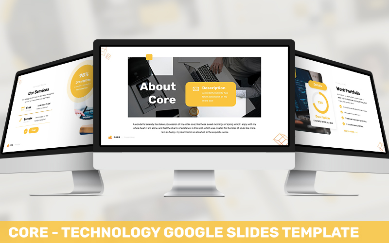 Core - Technology Powerpoint Template
