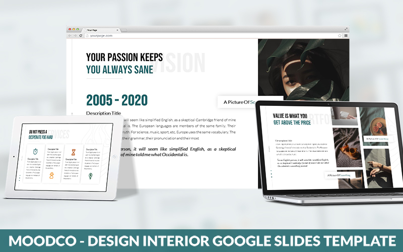 Moodco - Design Interior Powerpoint Template