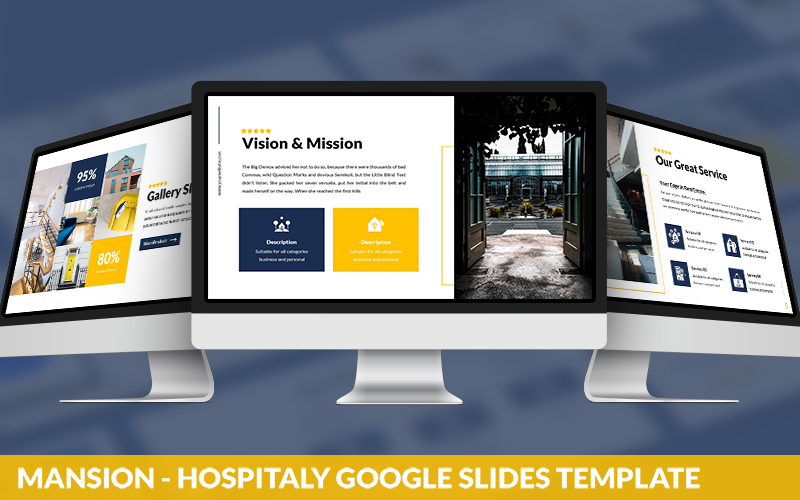 Mansion - Hospitality Powerpoint Template