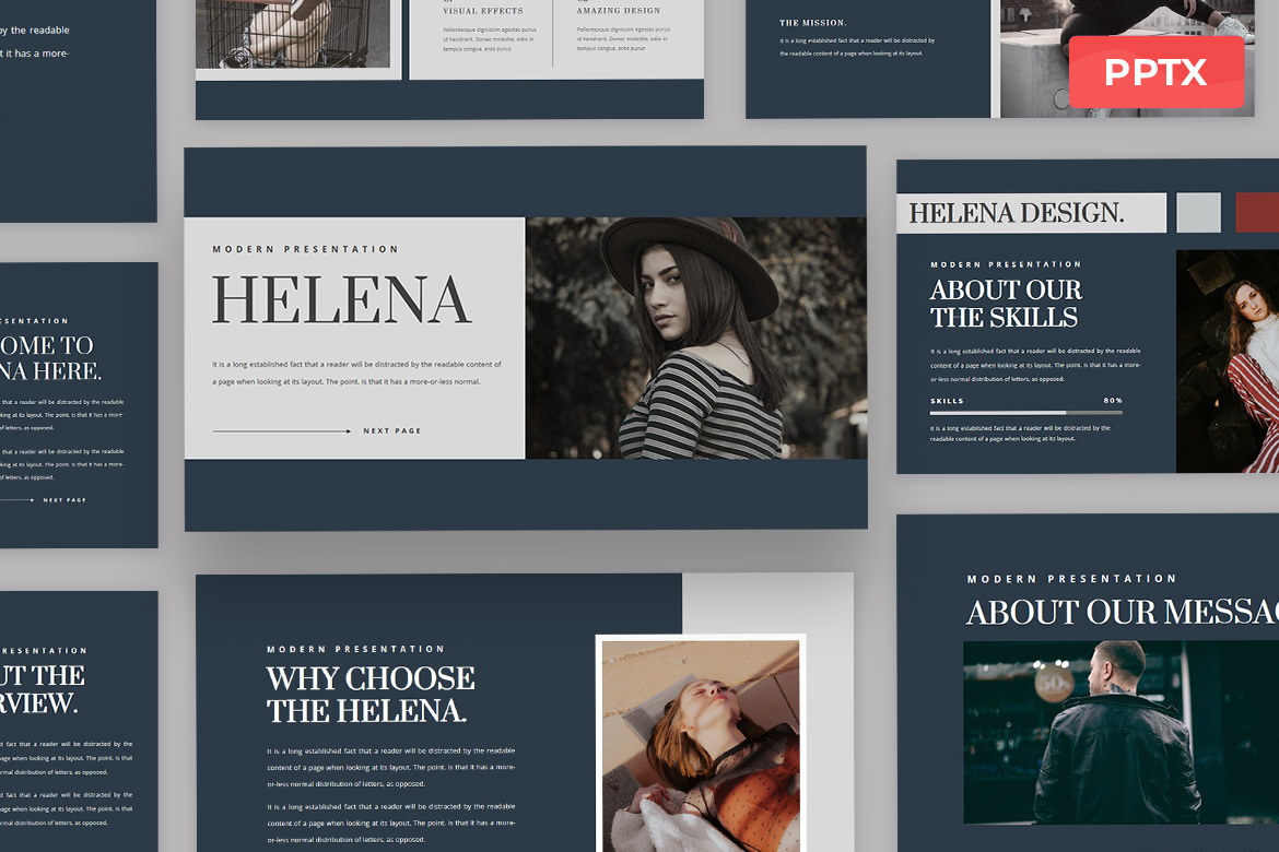 Helena - Powerpoint Presentation Template