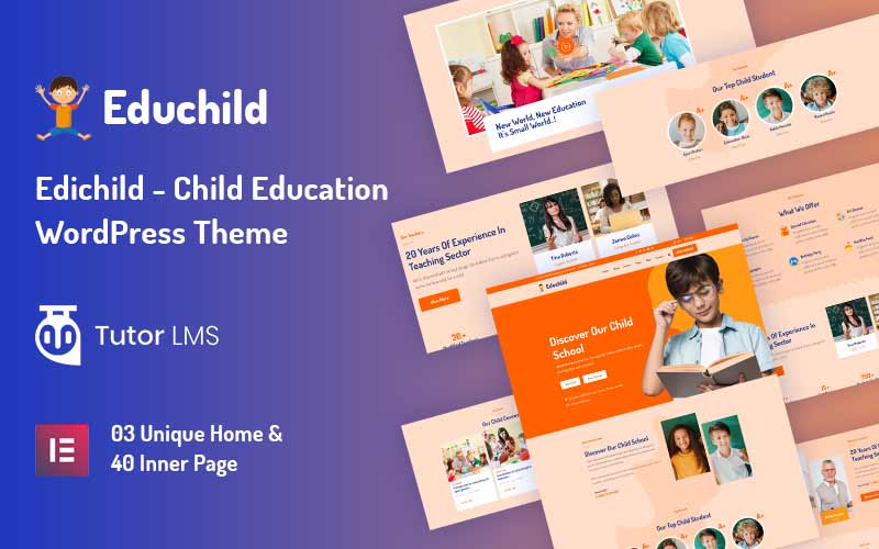 Educhild - Child Education Responsive WordPress Theme