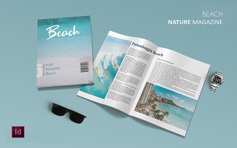 Beach - Magazine Template
