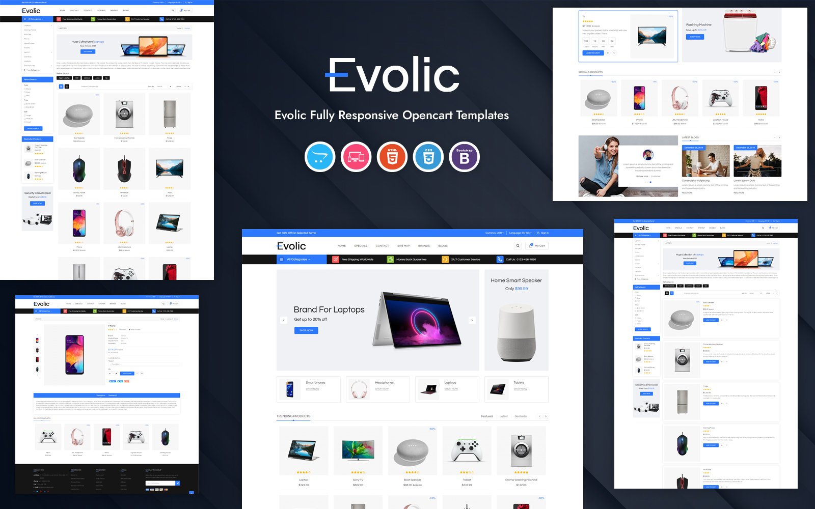 Evolic -  Electronics OpenCart Template