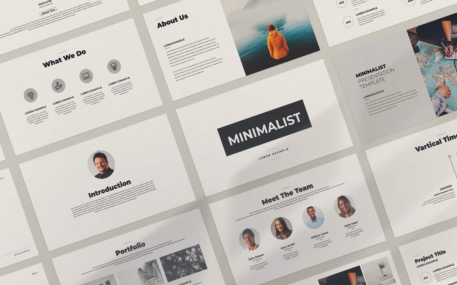 Minimalist Presentation Template