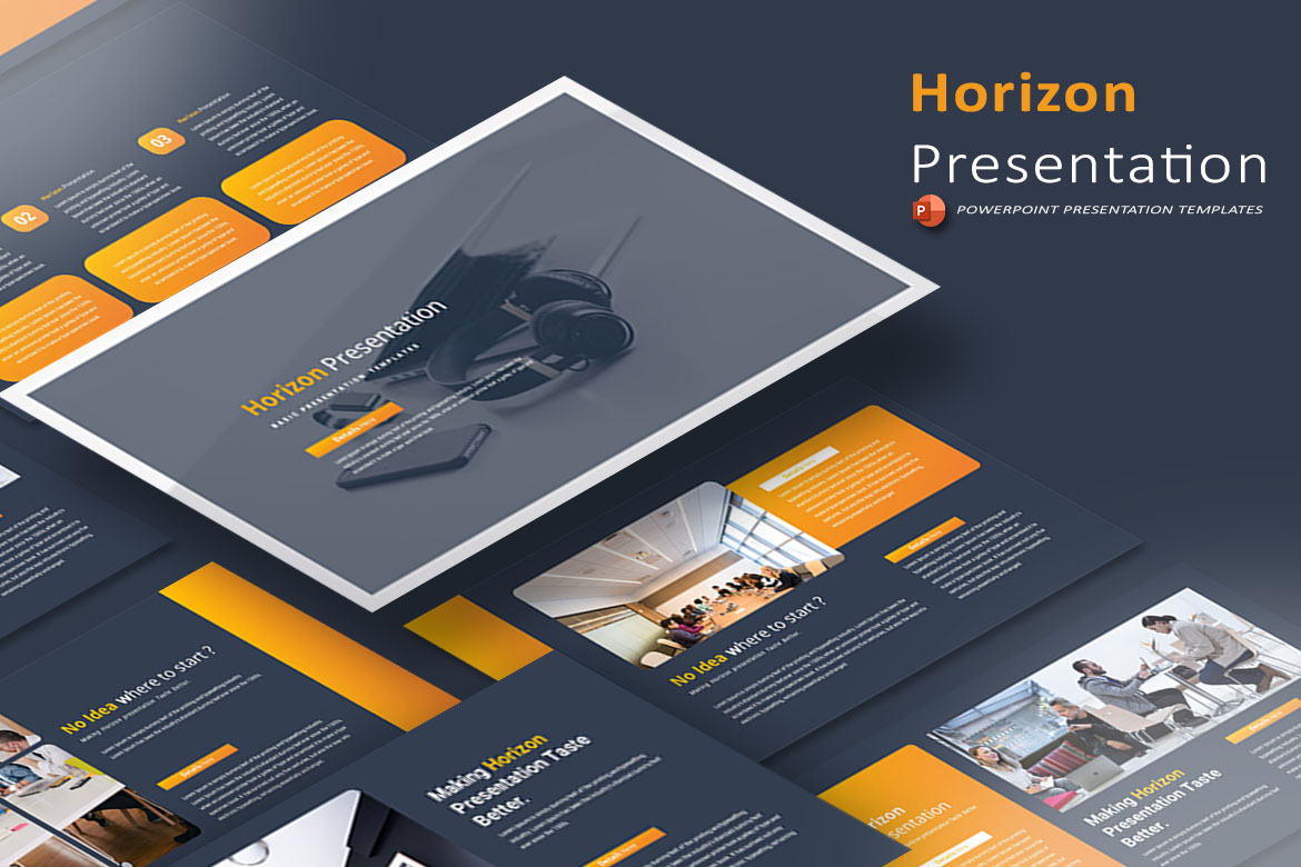 Horizon Presentation - PowerPoint Template