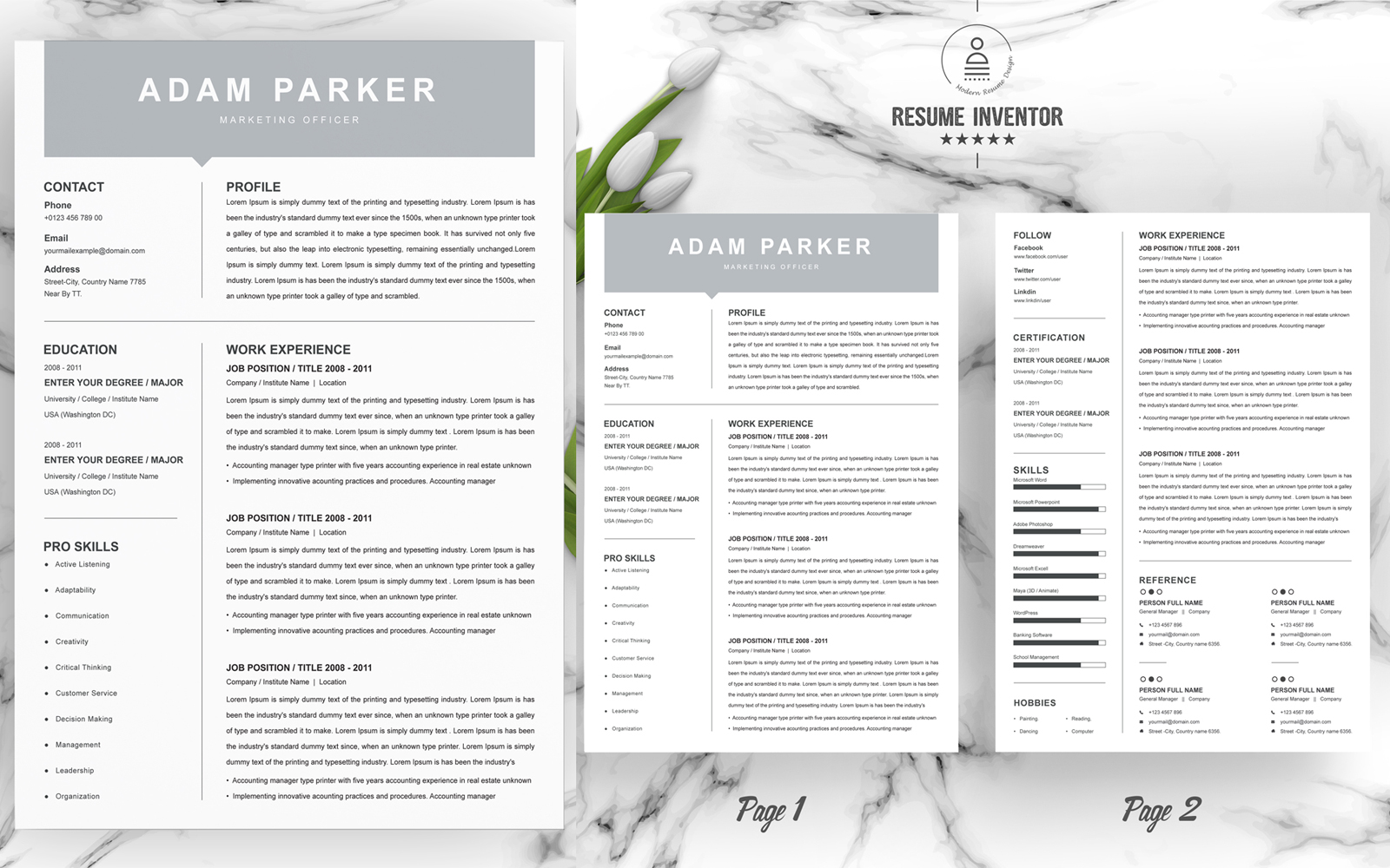 Resume Templates