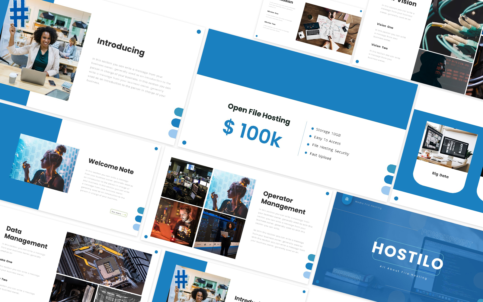Hostilo Powerpoint Template